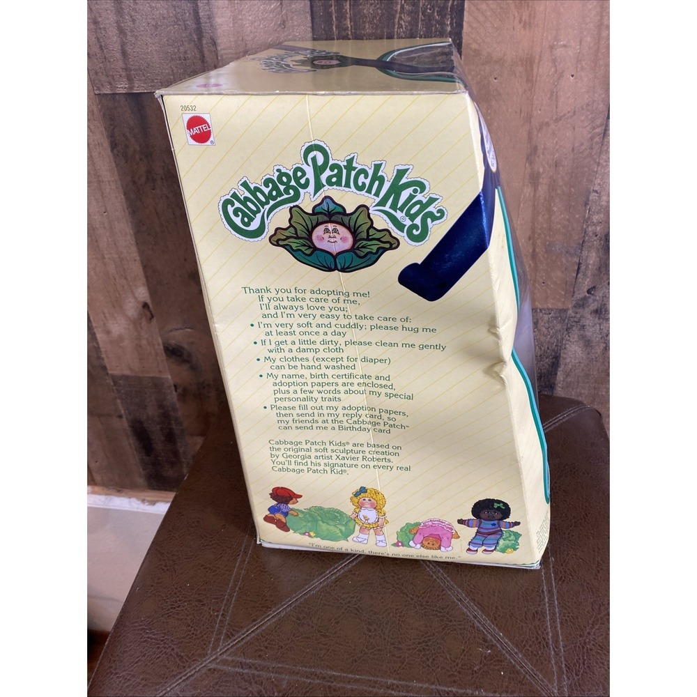 Mattel Cabbage Patch Kids Doll 15th Anniversary Edition Vtg Marcella Kim July 3 - Picture 13 of 16